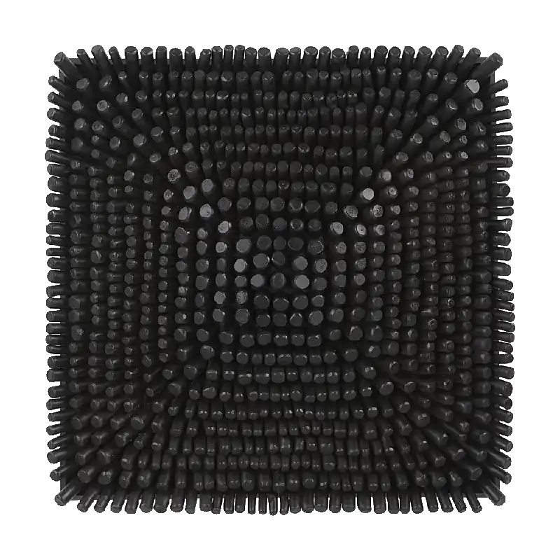 Pebble Relief Wall Panel Black - 401Uttermost