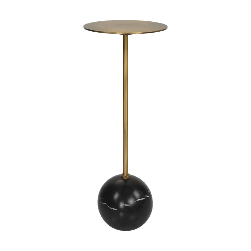 Orba Side Table Black - 401Uttermost