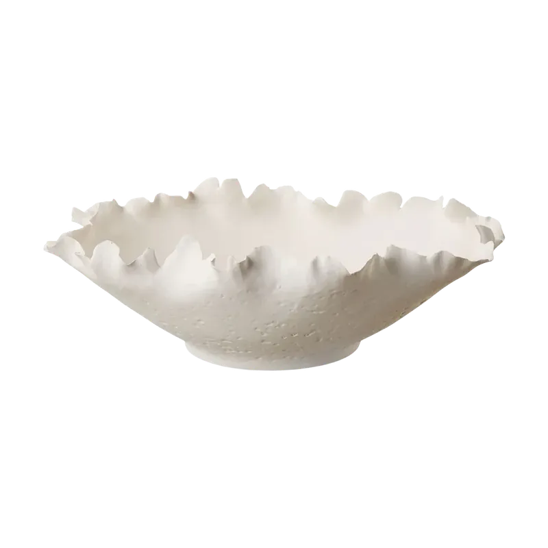 Blooming Bowl White - 401Uttermost