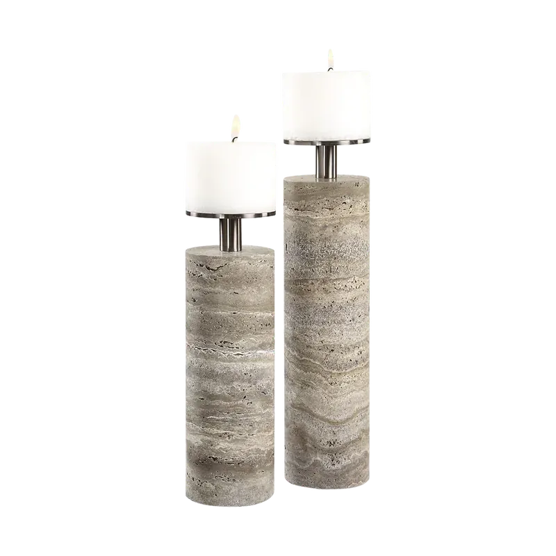 Cavo Candle Holders - 401Uttermost