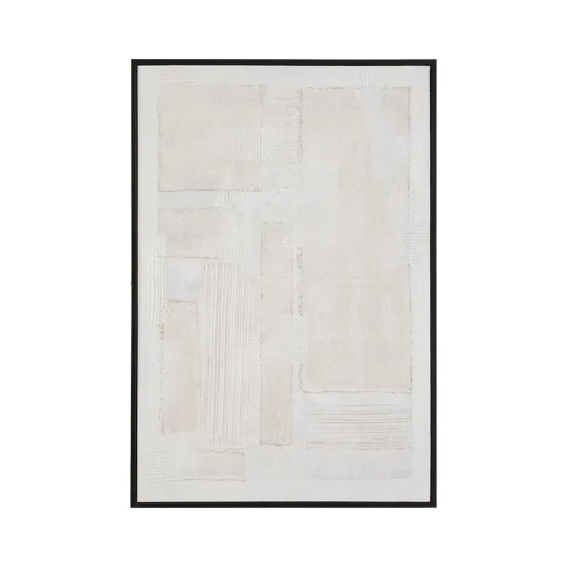 White Echo Wall Art 42" x 62" - 401Uttermost