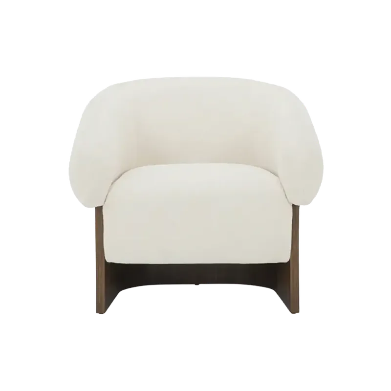 Orlo Cream Lounge Chair - 401Moe's