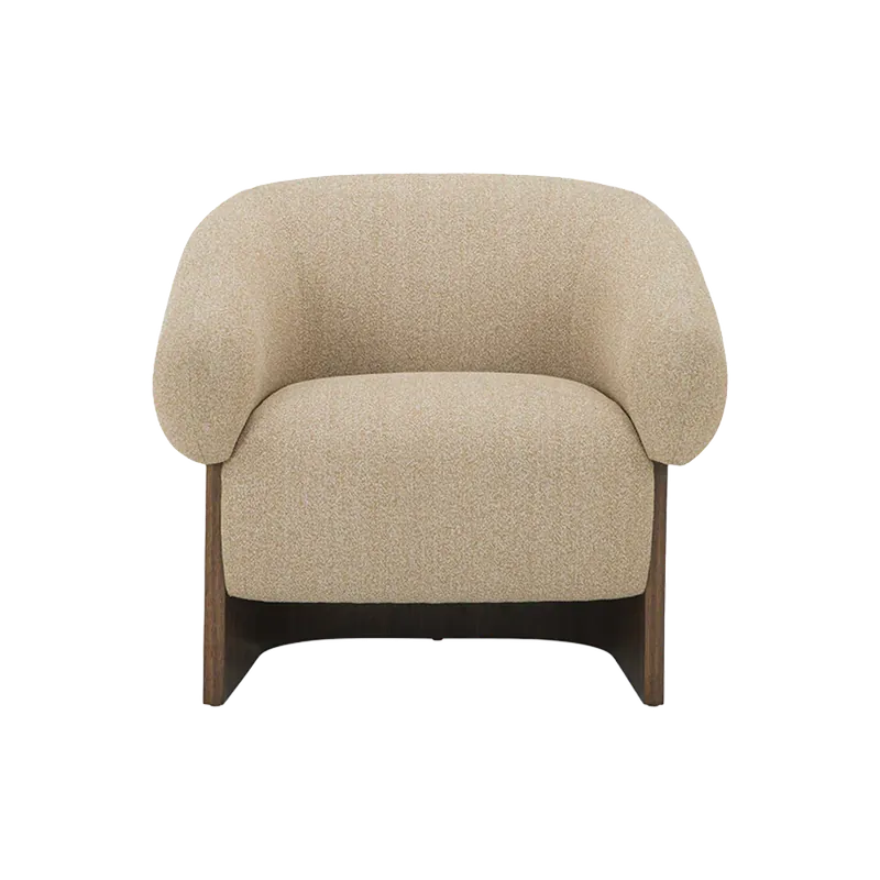 Orlo Tan Lounge Chair - 401Moe's