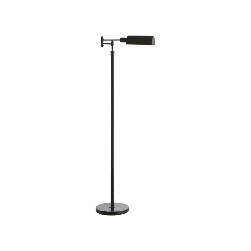 Calvus Task Floor Lamp Black - 401Safavieh