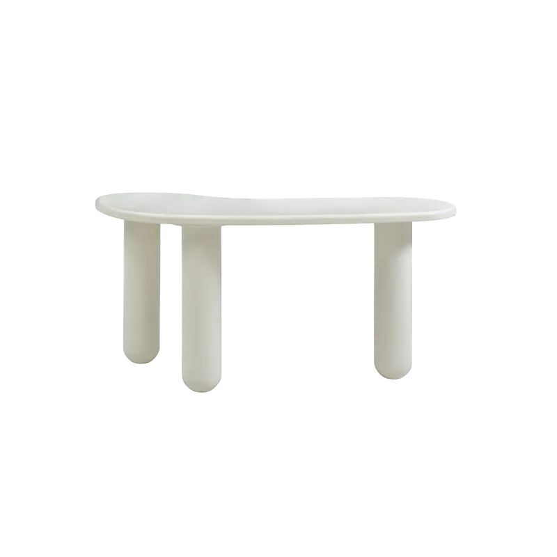Cielo Desk Alabaster - Modani Furniture