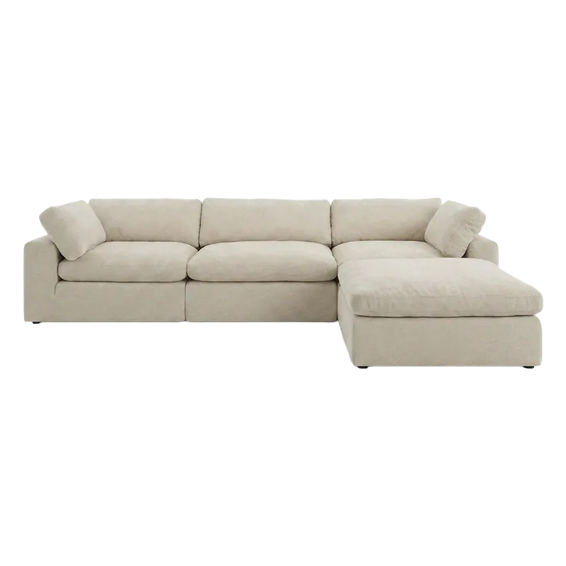 Bloom 4-Piece Modular Sofa Beige
