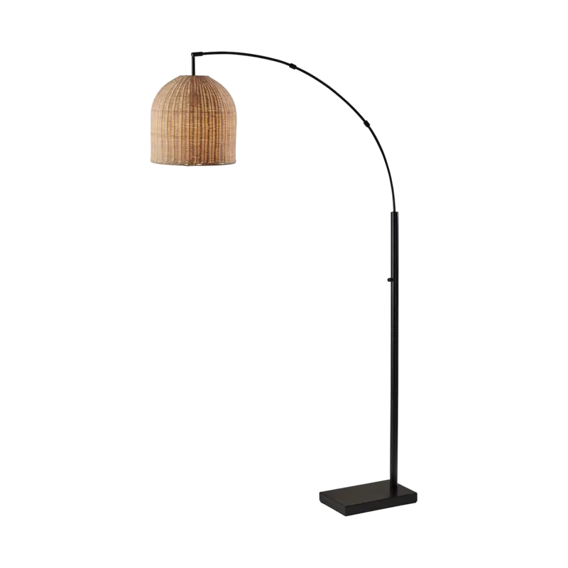 Caprice Arc Floor Lamp - 401Adesso