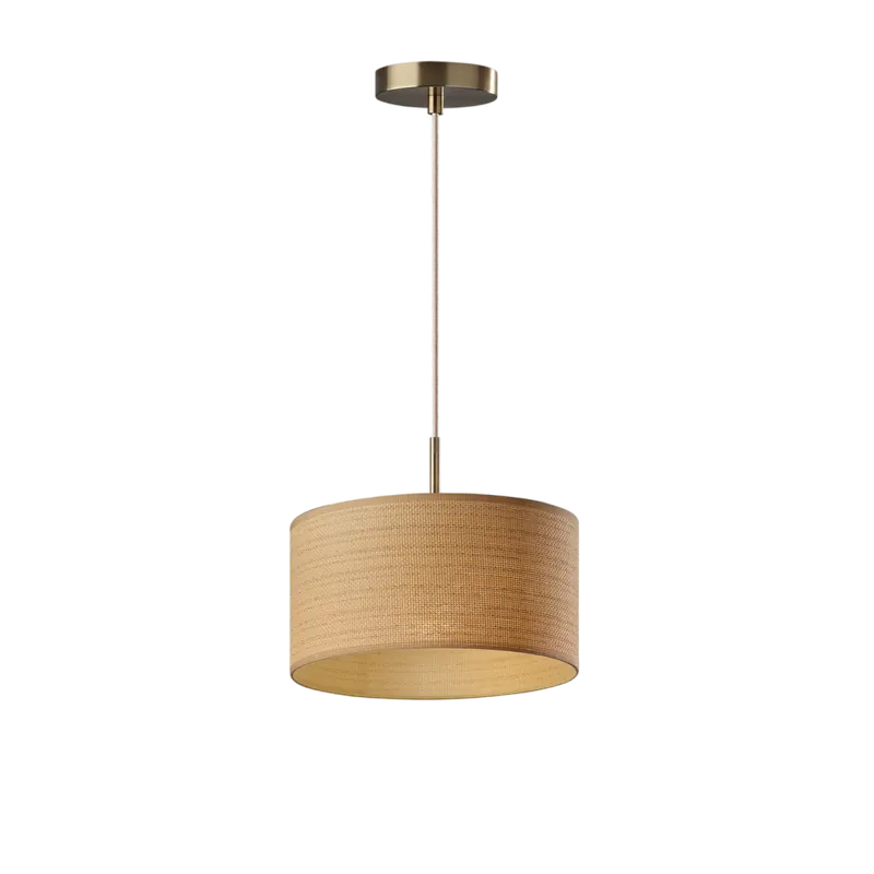 Embera Drum Brown Pendant - 401Adesso