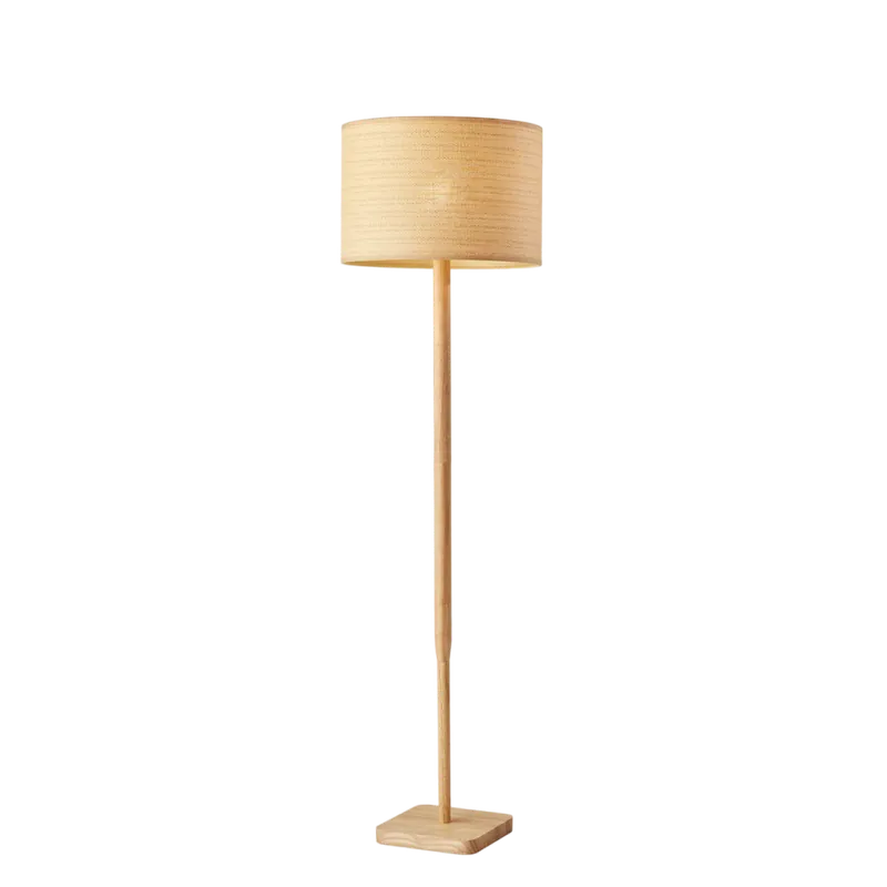 Regent Natural Floor Lamp - 401Adesso