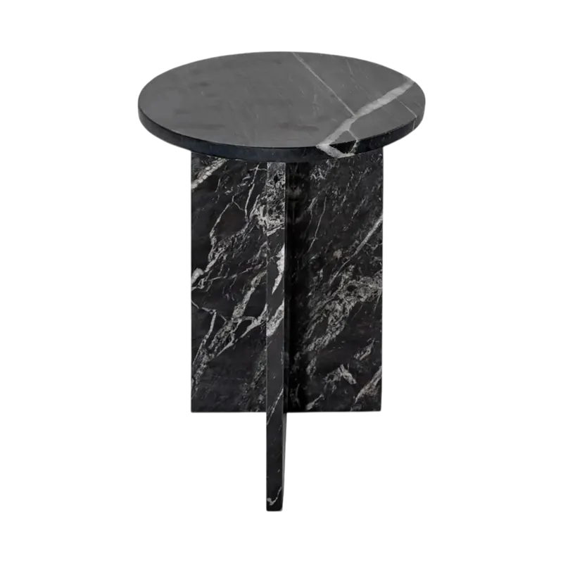Murano Accent Table Black - 401Moe's
