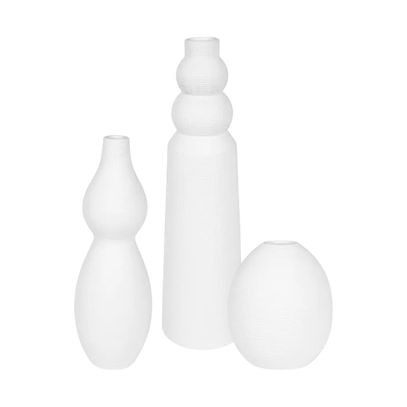 Warby small indoor/ outdoor Vase set of 3 - 401Uttermost