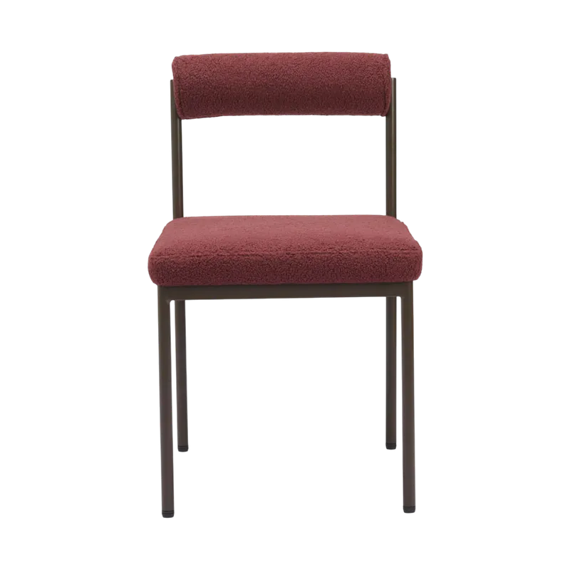Mellow Burgundy Dining Chair - 401Zuo
