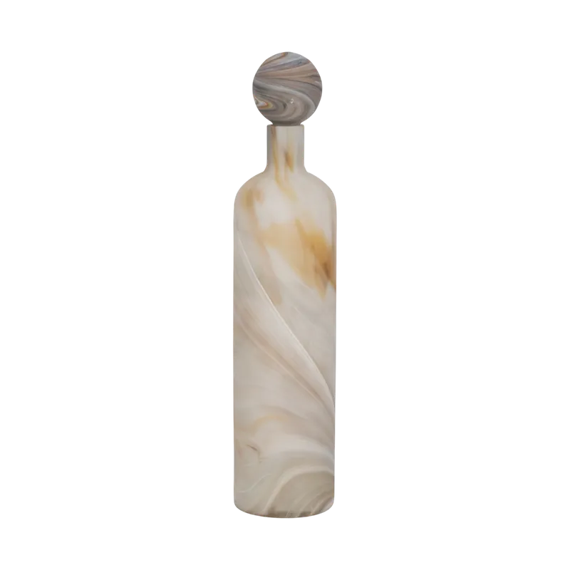 Lazura Grey Glass Bottle - 401SAGEBROOK