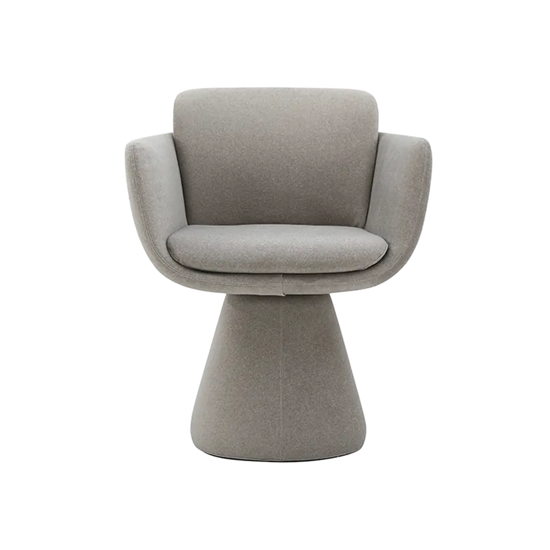 Rune Swivel Dining Chair Mocha - Modani Furniture