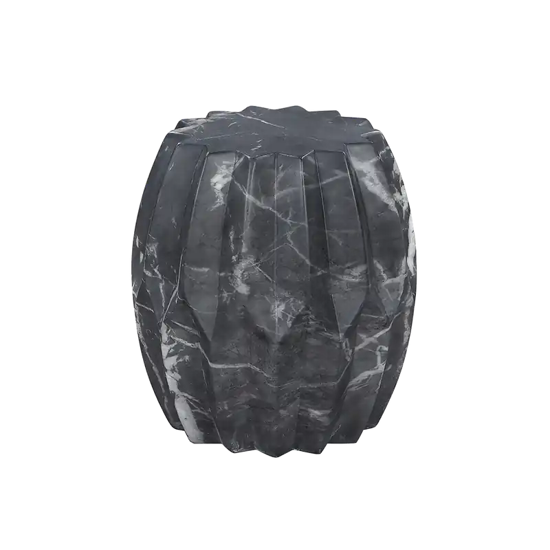 Elva Side Table Black Marble - Modani Furniture