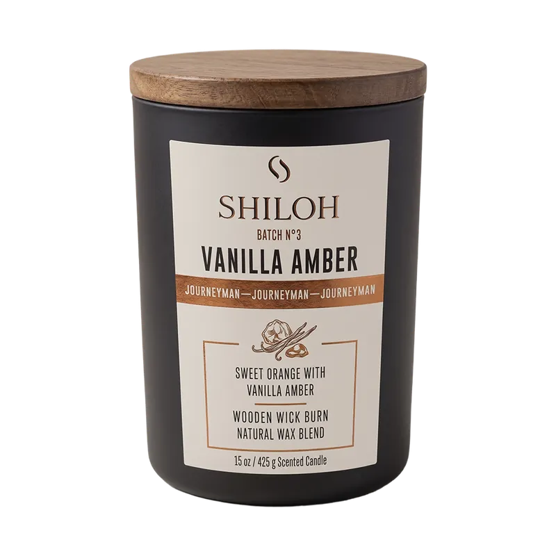 Shiloh Signature Candle Vanilla Amber - Modani Furniture