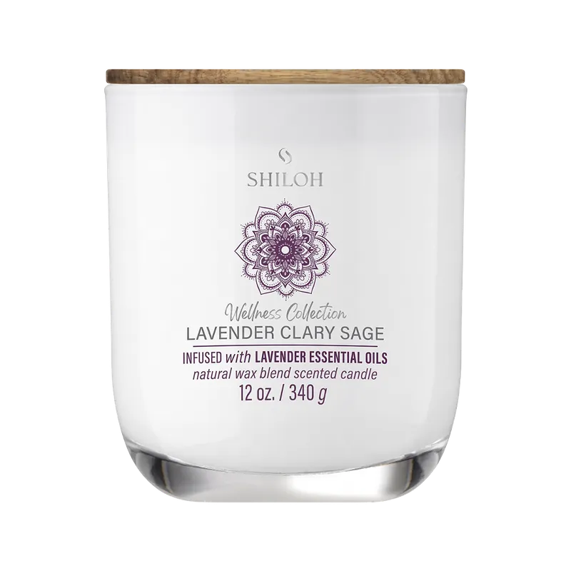 Shiloh Signature Candle Lavender Clary Sage - Modani Furniture
