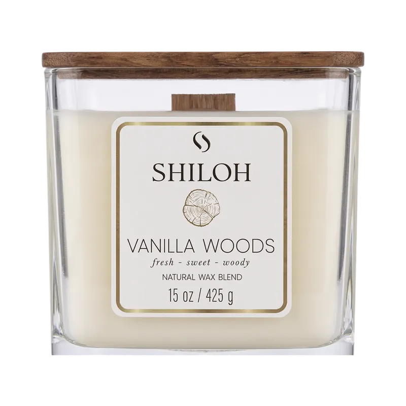 Shiloh Signature Candle Vanilla Woods - Modani Furniture