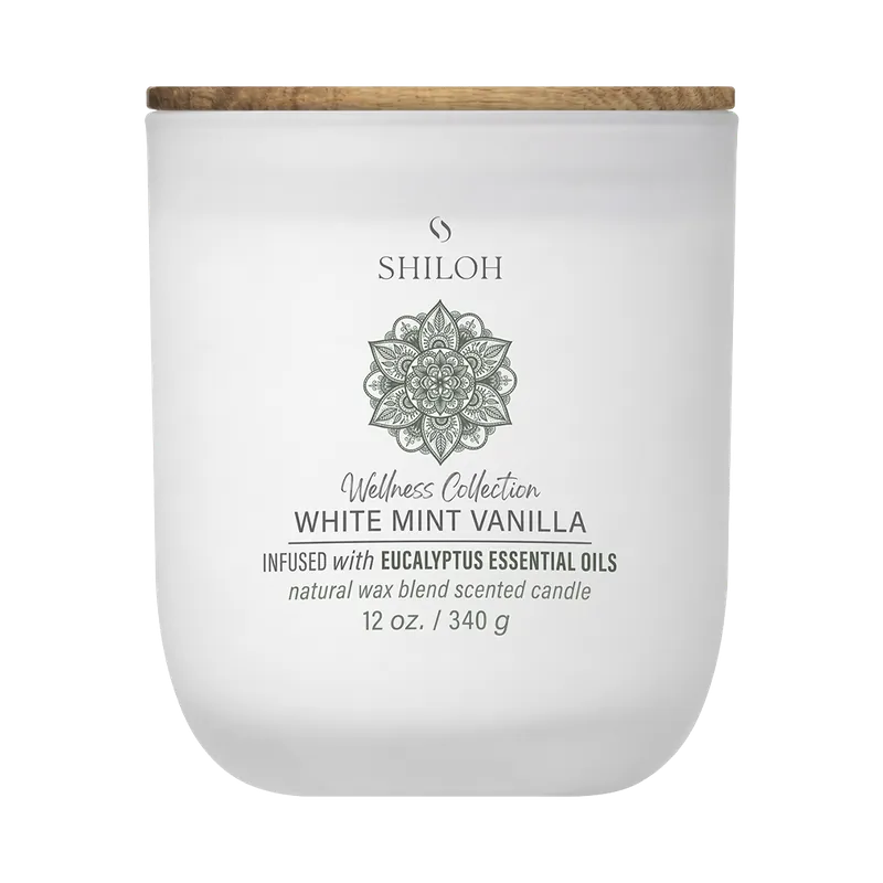 Shiloh Signature Candle White Mint Vanilla - Modani Furniture