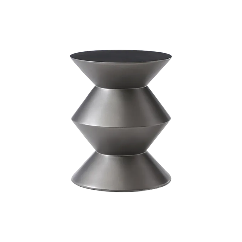 Iris Side Table Graphite - Modani Furniture