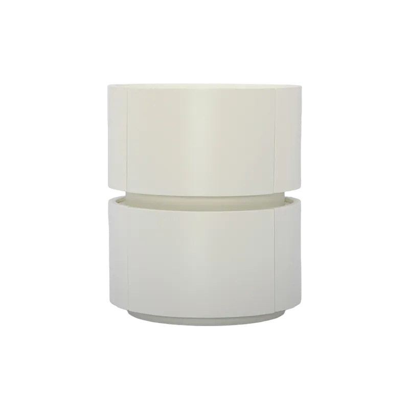 Alba Side Table Cream - Modani Furniture