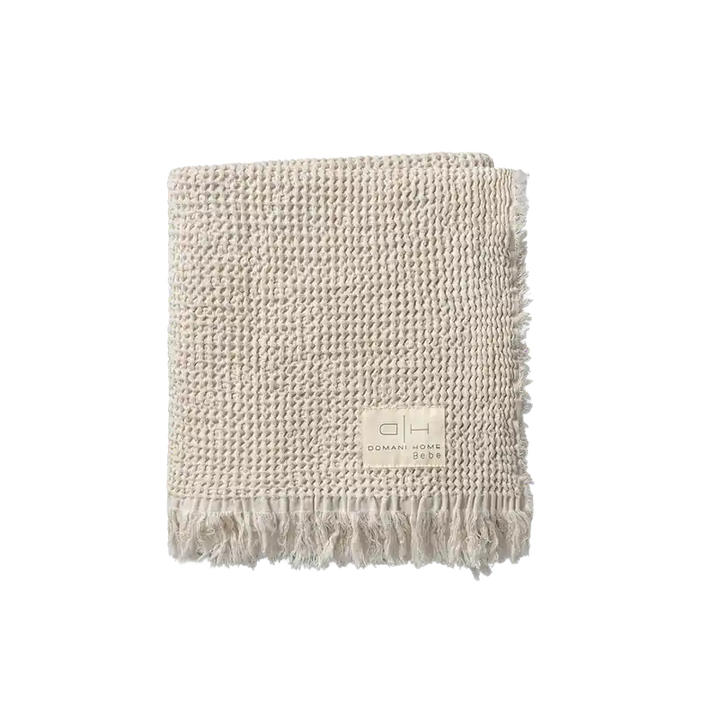 Waffle Muslin Baby Blanket - Modani Furniture
