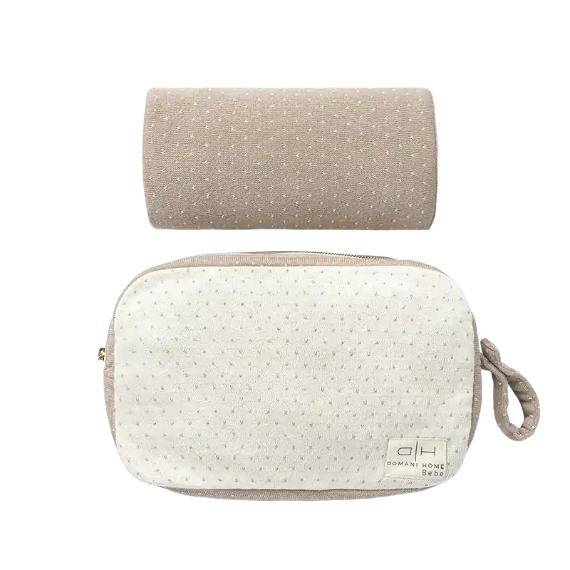 Dotty Pouch & Blanket Set - Modani Furniture