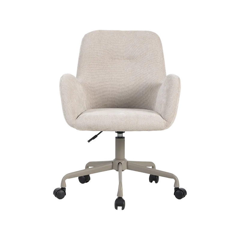 Amber Office Chair Light Mocha - Modani Furniture