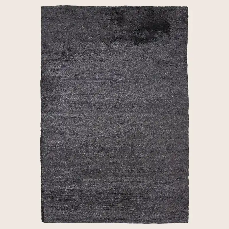 Black Divine Plush Rug - 6'x9'