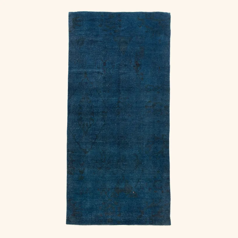 Blue Samsara Wool Rug - 6'1" x 12'7"