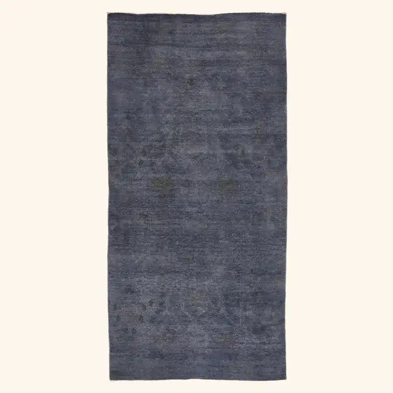 Blue Samsara Wool Rug - 3'5" x 7'2"