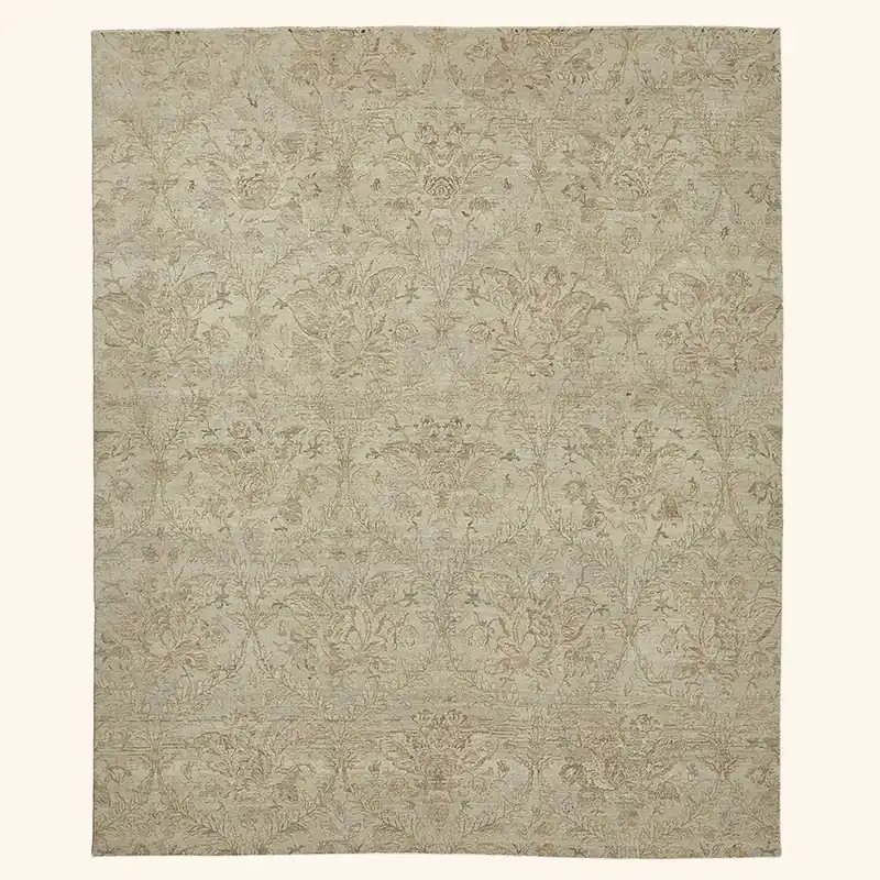 Beige Samsara Wool Rug - 10' x 11'11"