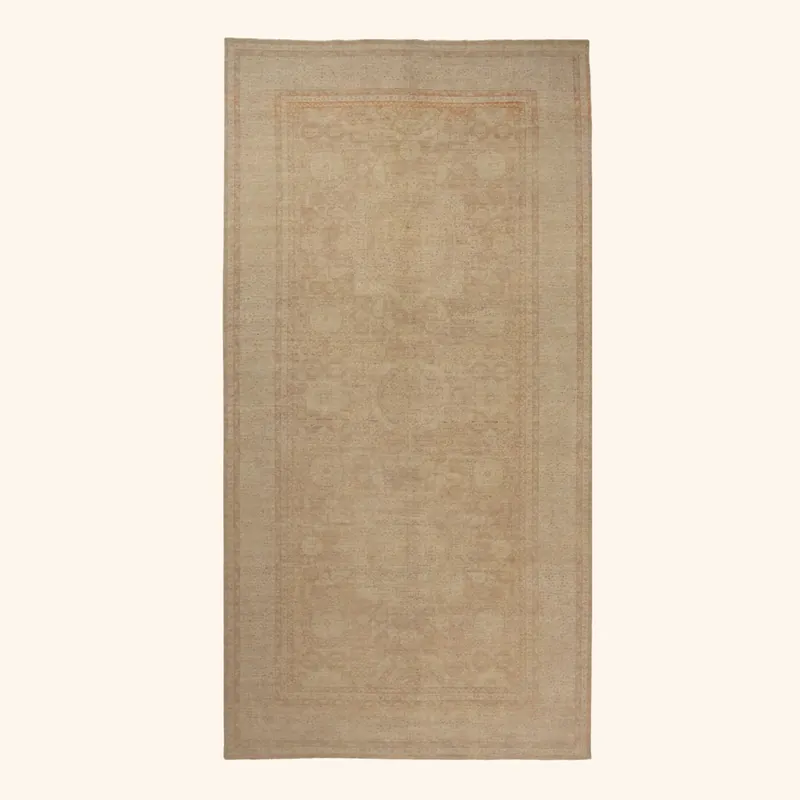 Beige Samsara Wool Rug - 9'7" x 9'7"