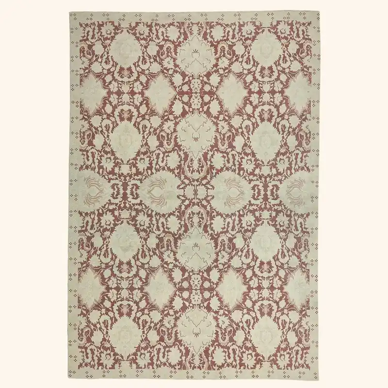Beige Samsara Wool Rug - 9'2" x 13'5"