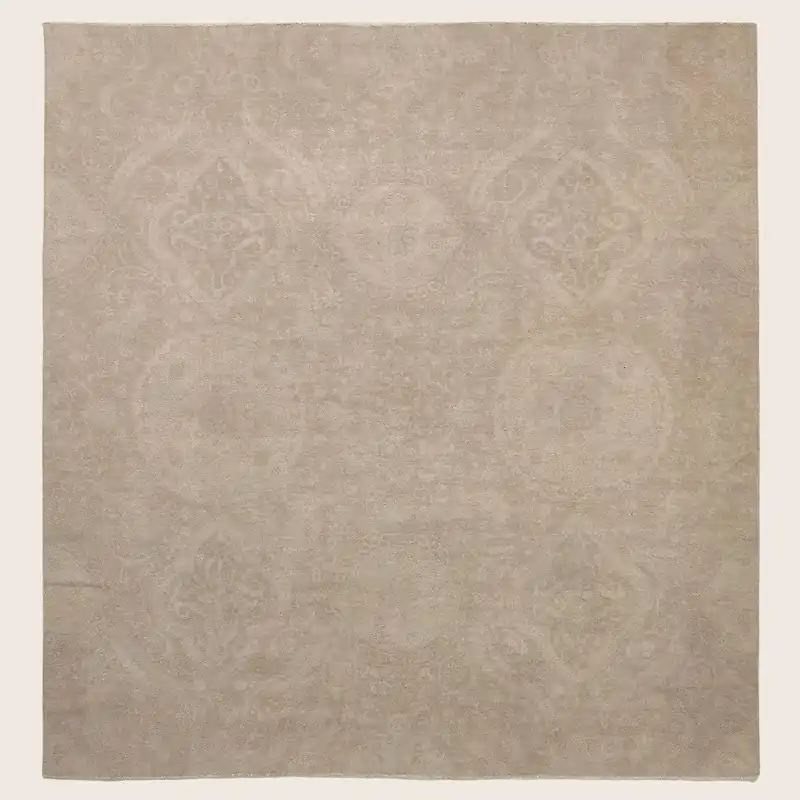 Beige Samsara Wool Rug - 9'11" x 10'4"