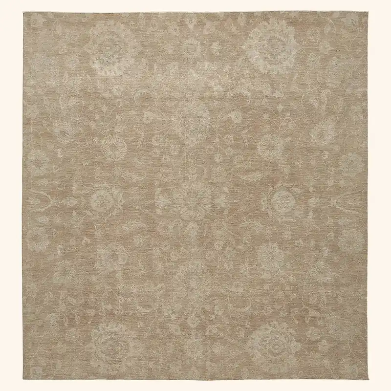 Beige Samsara Wool Rug - 10'4" x 11'