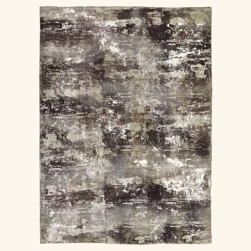 Abstract Area Rug - 9'3" x 12'8"