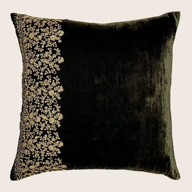 Jamila Pillow Dark Green - Anke Drechsel