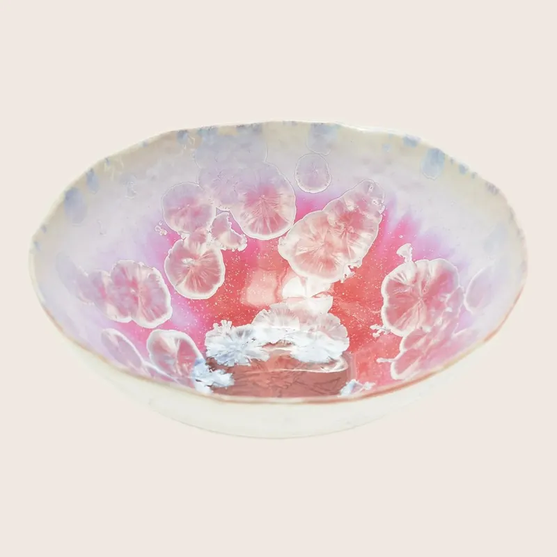Wildflowers Salad Bowl Fuschia - Atelier Du Scorpion