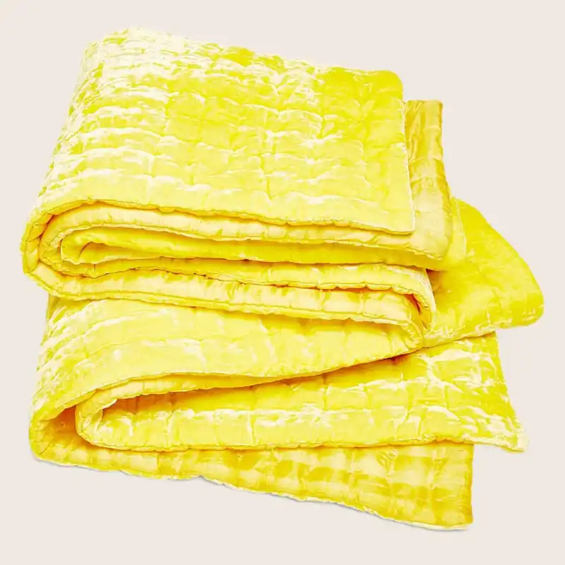 Luminous Velvet Throw - Marketing Organization for Rural Artisans