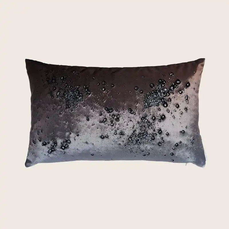 Calcite Lumbar Pillow Blue - Aviva Stanoff