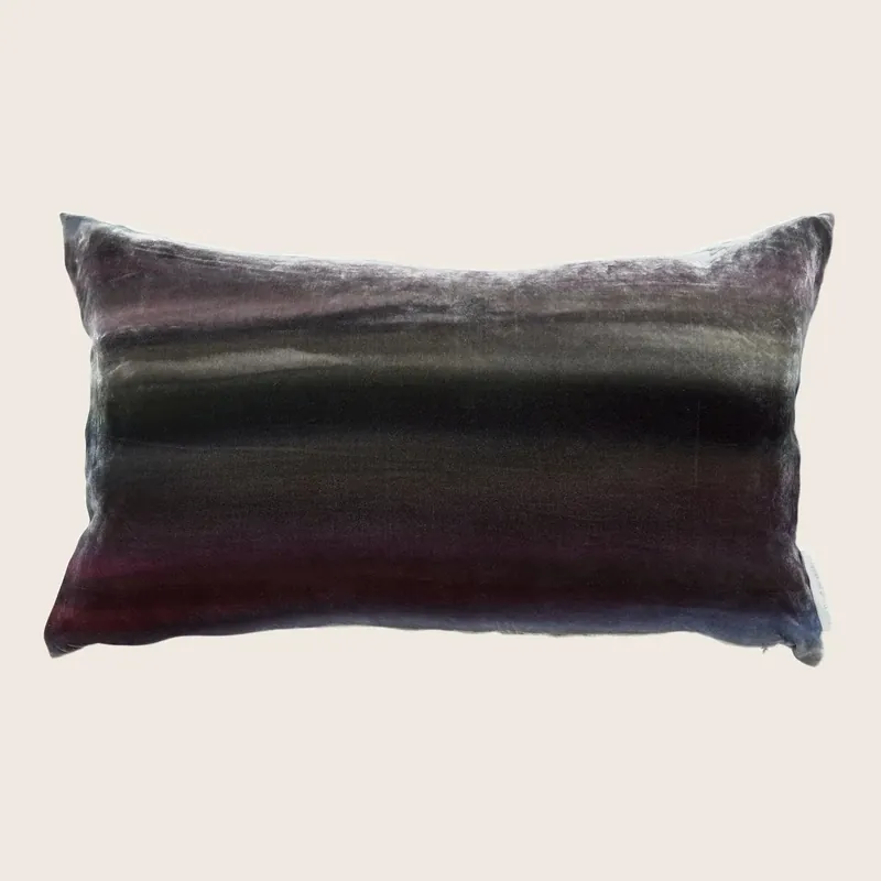 Gravity Velvet Lumbar Pillow Amethyst - Aviva Stanoff