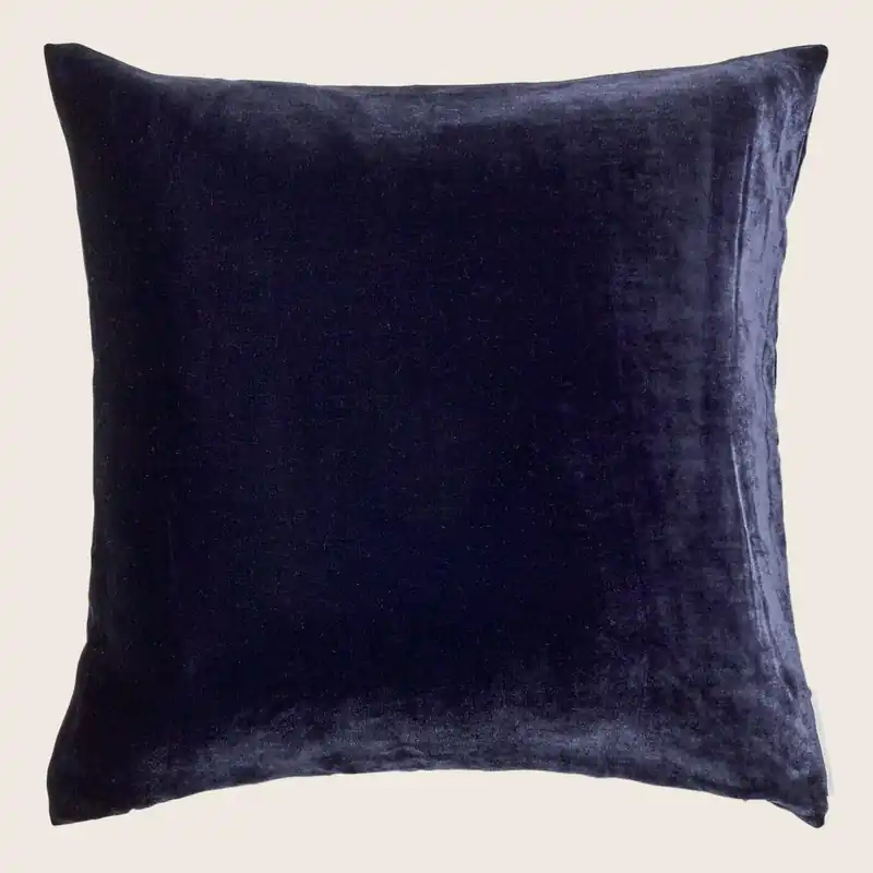 Velvet Pillow, Indigo - Aviva Stanoff