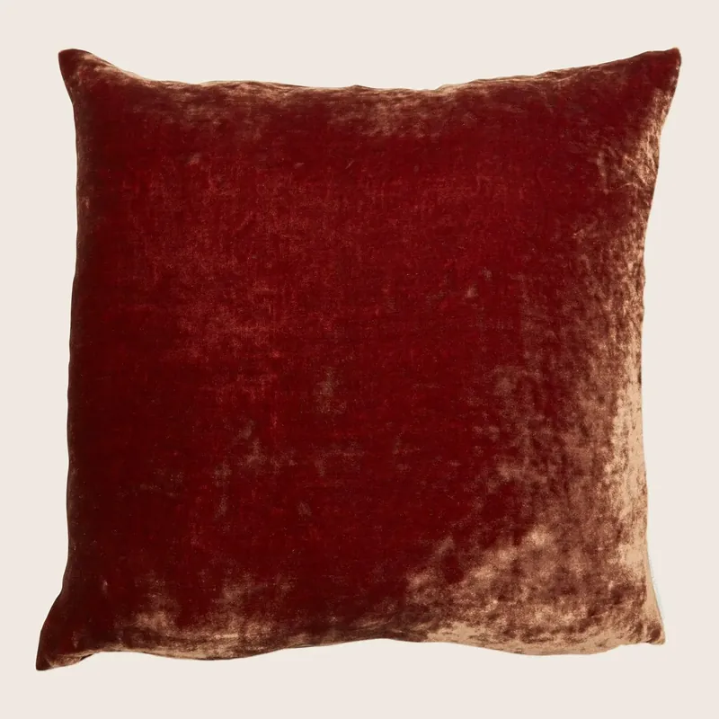 Velvet Pillow Light Chocolate - Aviva Stanoff