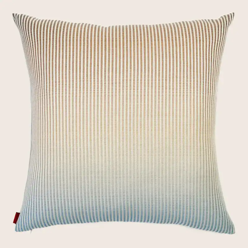 Oleg Pillow Blue & Gold Plain - Missoni U.S.A Inc