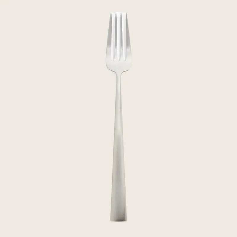 Duna Dessert Fork Brushed Steel - Cutipol