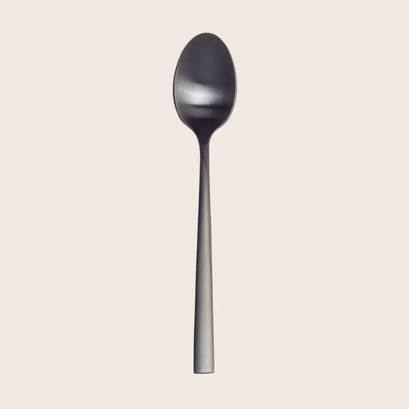 Duna Coffee Spoon Matte Black - Cutipol