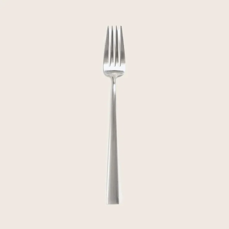 Duna Dinner Fork Brushed Steel - Cutipol