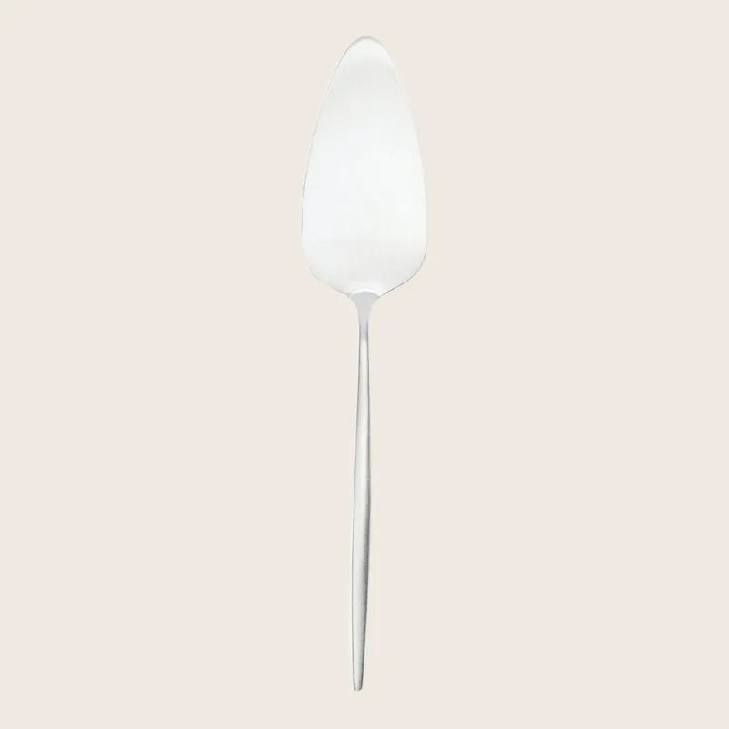 Moon Pie Server Brushed Stainless Steel - Cutipol