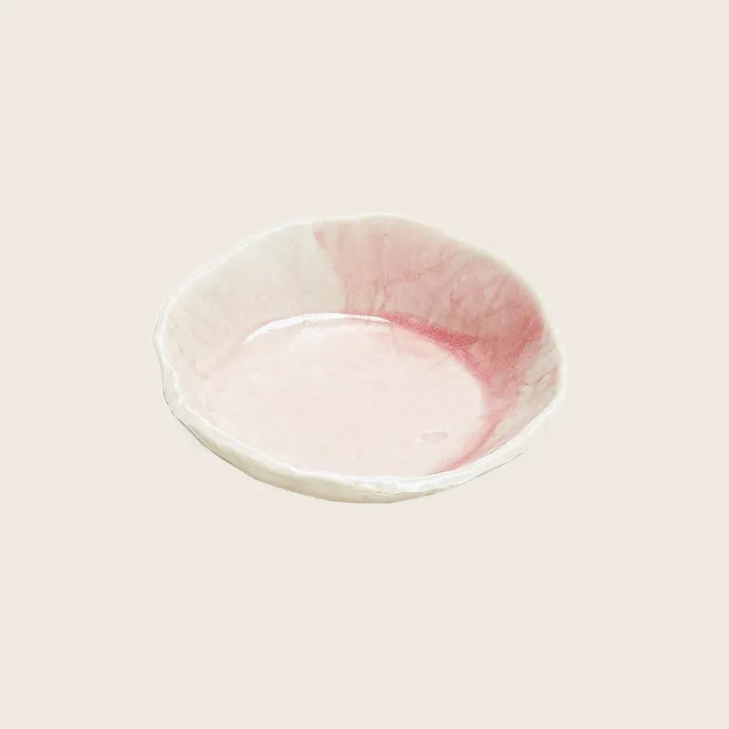 Blush Salt Plate - Bella Porcelain Llc